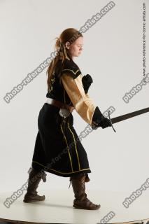 Vinga Medieval Pose With Sword